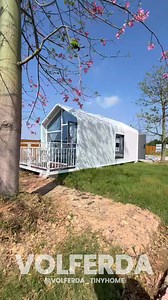 Would your resort or guesthouse consider using a Volferda VL-B1? 📱 WhatsApp: 852-46489111 Email: Jenny@volferda.com #tinyhouse #tinyhome #volferda #prefabconstruction #AssemblyTeam #QuickAssembly #bnb #SmartBuilding #PrefabHousing | Volferda_tinyhome