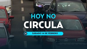 ¿Habrá DOBLE Hoy No Circula? Lista de autos que descansan en Edomex y CDMX este sábado 14 de febrero