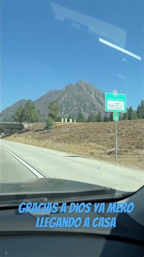 llegando a casa gracias dios llegando desde California a Oregón