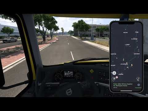 TruckSim GPS alpha-3 preview | American Truck Simulator support!