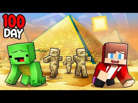 JJ and Mikey Survived 100 DAYS In EGYPT...
