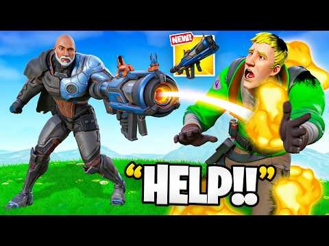 Trolling With NEW Seven Cluster Cannon! (Fortnite)