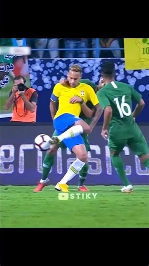 Neymar no look skill Aura 😳#football #nolookpass