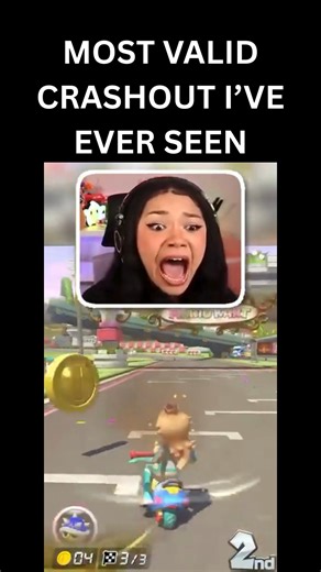 @pixelplaysclips on Instagram: "What is your worst Mario Kart Moment? Credit to @mariiiisel #mariokart #nintendoswitch #instagamers #gamergirl #gamingmemes #mariobros #funny #rage #crashout"