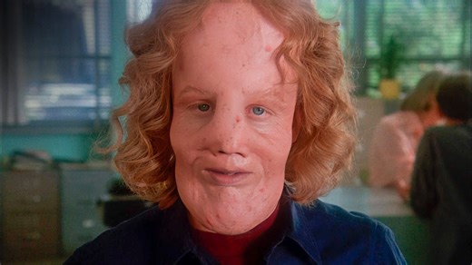 Rocky's awkward first day of school mask (1985)
