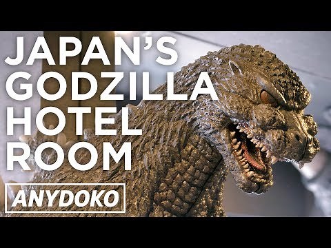 Stay At This Godzilla Themed Hotel Room in Japan!