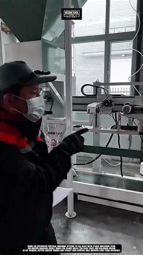 Automatic Bag Filling using Vertical Weighing System | best for Bulk Packaging #tool