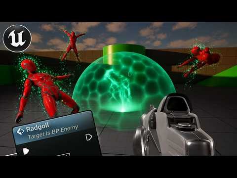 Explosive Ragdoll Physics in Unreal Engine 5