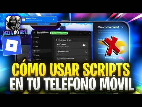 Cómo Descargar el Executor DELTA SIN KEY y Usar SCRIPT en Roblox (CELULAR) Instalar/Colocar Script