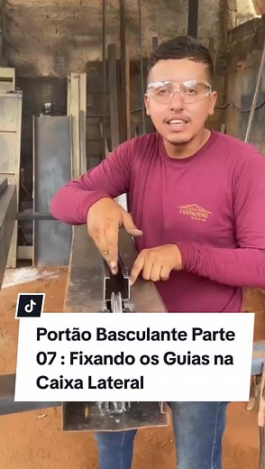 Passo a Passo do Portão Basculante: Fixação dos Guias