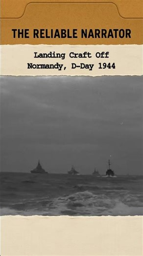 Landing Craft Off Normandy, D-Day 1944 #ww2 #history