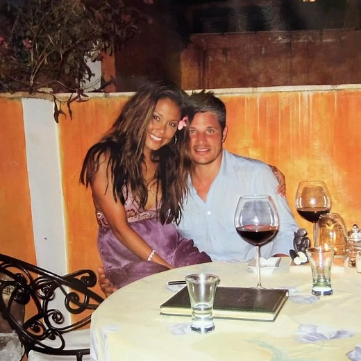 Nick Lachey on Instagram: "Cheers to yet another trip around the sun together!! Every year, I feel inevitably older, but our love never ages!! Happy Birthday Babe. ❤️"