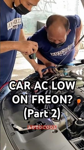 How to Confirm Low Freon in Your Car AC (Part 2) ❄️