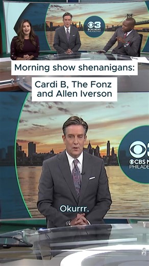 10K views · 67 reactions | New York City's Transit Authority announced Cardi B would be the newest voice of the department's public service announcements leading our Jim Donovan to try out the rapper's iconic line. The impersonations didn't stop there. Our Siafa Lewis tapped into his inner Fonzie and reminded us who the original AI is. | CBS Philadelphia | Facebook