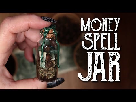 Bring in Some Extra Money this Month - Make a Money Spell Jar - Money Magic - Magical Crafting
