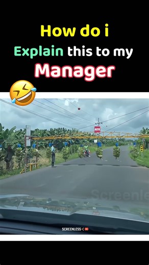 When your manager asks why you’re late… this happens 😂 | funny memes #shorts #memes