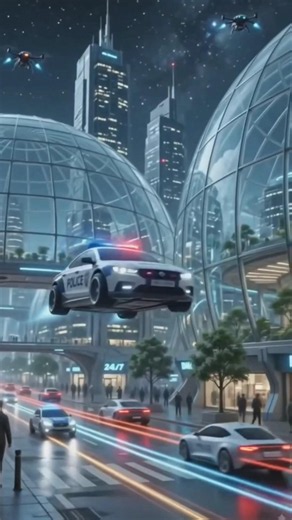 This isn't science fiction anymore-it's daily life in the most advanced alien city of the future!