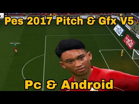 Pitch PES 2017 Super Realistis! GFX v5 by OG | PC & Winlator