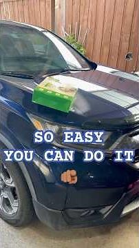 DIY-Honda CRV Cabin and Engine Air Filter Change - 5 minutes #diymaintenance