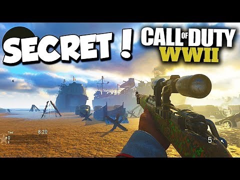 NEW HIDDEN MAP on Call of Duty WW2! - SECRET MAP GLITCH (how to get it!)