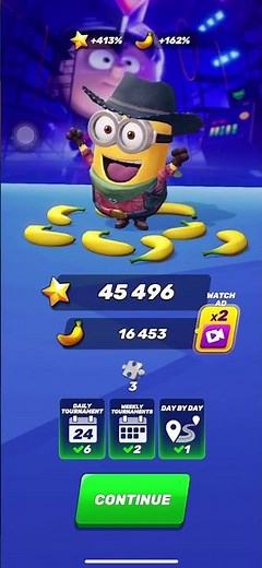 Minion Rush Unity Cowboy Minion Dancing in Run results
