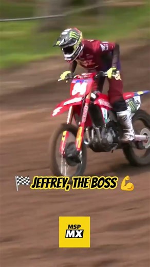 🔥 Jeffrey Herlings IN ACTION! 🇳🇱🚀#Harfsen • #DMOMX 🏁💥 💥 Full throttle, pure dominance! #thebullet