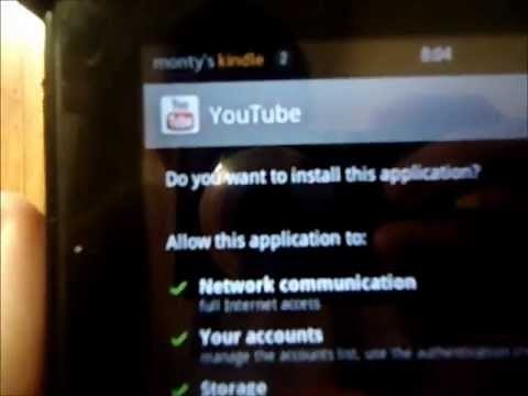 How to get youtube app on Kindle Fire (no root)