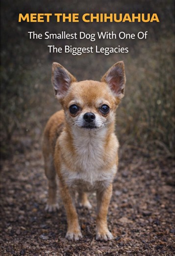 Meet The Chihuahua — The Smallest Dog With One of the Biggest Legacies 🐕🔥 Small body. Massive legacy 🐕🔥 Meet the Chihuahua—the tiniest dog with one of the biggest histories and boldest personalities. #Chihuahua #DogTok #AnimalFacts #SmallButMighty #TikTokCreatorSearchInsightsIncentive