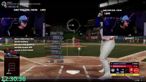All these guys complaining about mlb the show have never actually played baseball above T-Ball level and it shows Sometimes you score the most runs and lose Stop playing the game if you’re so triggered by it Not every swing will be a home run