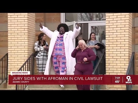 Afroman speaks after winning civil lawsuit