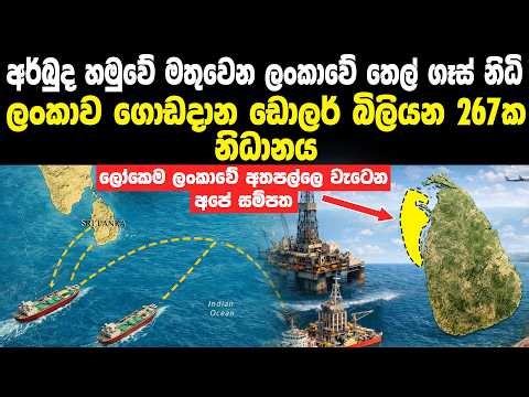 ලංකාවේ මුහුද යට සැඟවුණු තෙල් නිධි 5ක ඇත්ත කතාව | Mannar Basin Oil & Gas Exploration