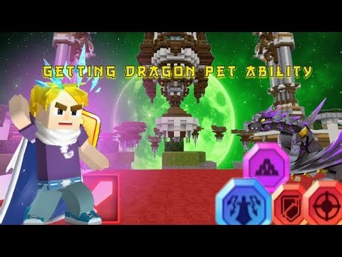 GETTING DRAGON PET!!|BEDWARS|BLOCK MANGO|EDIT✨