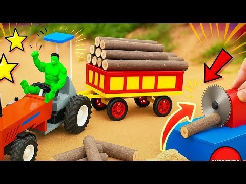 DIY Mini Tractor Making Machine | Construction Science Project ‪@MEERfarmingDIY‬