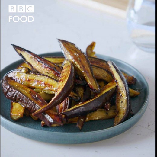 102K views · 411 reactions | Because if you've got an aubergine in the fridge you've got a seriously tasty, healthy dinner https://www.bbc.co.uk/food/recipes/how_to_cook_aubergine_26776 | BBC Food | Facebook