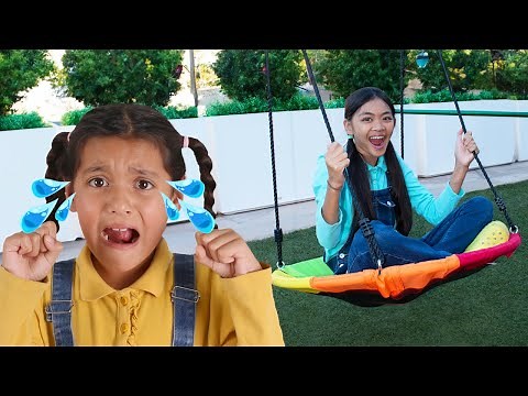 Ellie & Charlotte Taking Turns Challenge at the Park