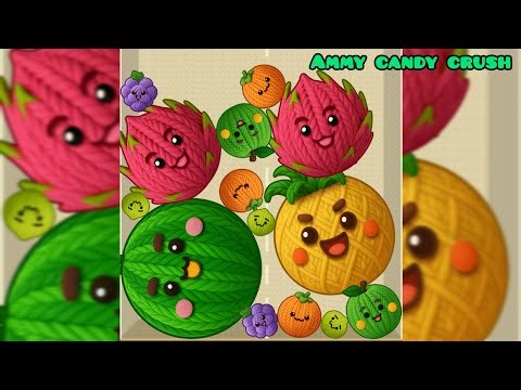 Fruit Merge juicy drop live gameplay