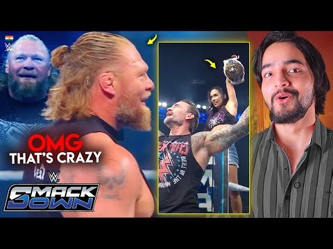 UNBELIEVABLE After Smackdown🤯....Brock Lesnar, AJ Lee, John Cena, Official Contract Signed