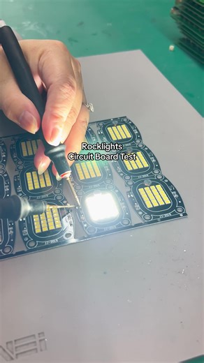 Testing Rocklights Circuit Boards for Optimal Performance