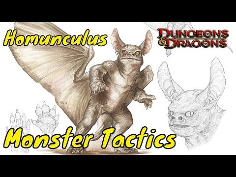 D&D (5e): Monster Tactics, Homunculus