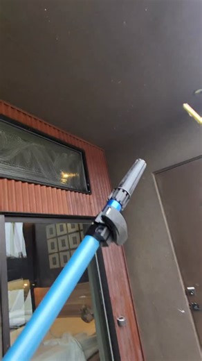 PLUS ULTRA WINDOWS on Instagram: "Some pole work 😎 #windowcleaning #fypage #businessowner #palmsprings #pov"