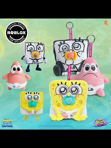 NEW SPONGEBOB PLUSHIES JUST DROPPED 🚨‼️