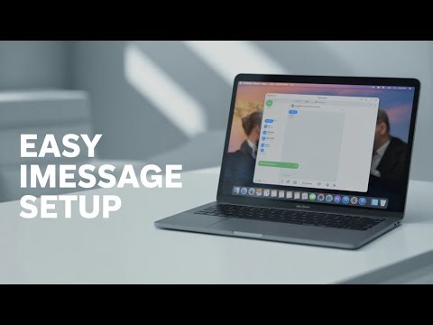 How To Setup iMessage on Mac - easy steps