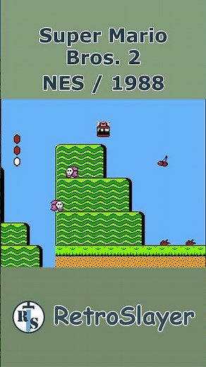 Super Mario Bros. 2 Gameplay NES