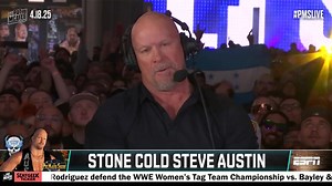 Stone Cold Steve Austin on #Patmcafeeshow "Nobody has ever heard this story.. We started passing that bottle of Maker's Mark around after WrestleMania.. That thing was gone in less than 60 minutes" #scotslampodcast #PMSLIVE #wrestlemania41 #scotslamlewiswrestling #scotslamplays | Scotslam