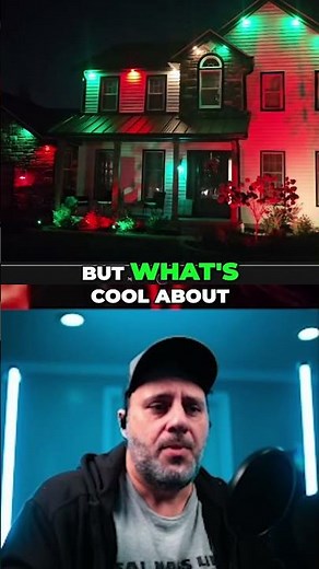 Upgrade Your Home: Govee Lights Beat Traditional Holiday Lighting! #shorts