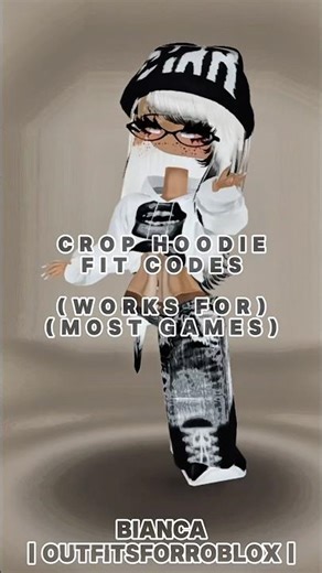 crop hoodie fit codes #trending #roblox #robloxavatar #robloxoutfitcodes #shorts #foryou #codes