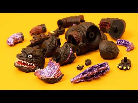 Shin Godzilla Figures & Godzilla Toys - Rebuild from Disassembly