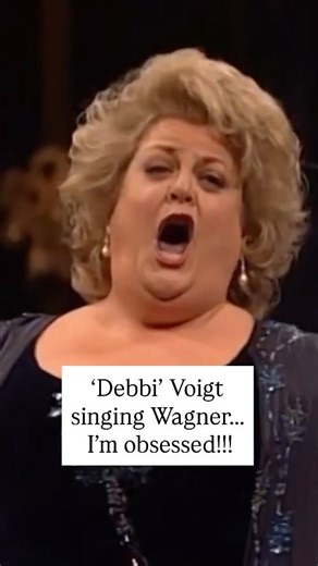 Deborah Voigt once again fills every nook and cranny of the concert hall with her glorious voice. In this clip she sings “Dich, teure Halle” from Wagner’s Tannhäuser. Her voice here is powerful yet surrounded by a globe of support—never pushed, always controlled. Listening to her navigate Wagner’s demanding lines with such ease and tone is simply outstanding. Deborah Voigt truly ranks among the leading sopranos of recent years. #DeborahVoigt #Wagner #Tannhäuser #DichTeureHalle #OperaSinger #Grea