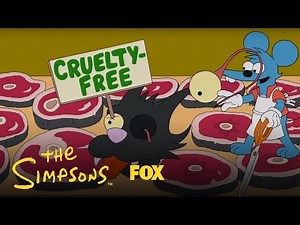 Bart And Lisa Enjoy An Episode Of Itchy And Scratchy | Season 28 Ep. 5 | The Simpsons