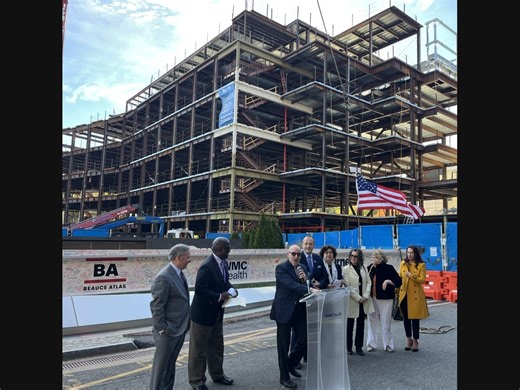 Westchester Medical Center Tops off Transformative Critical Care Tower